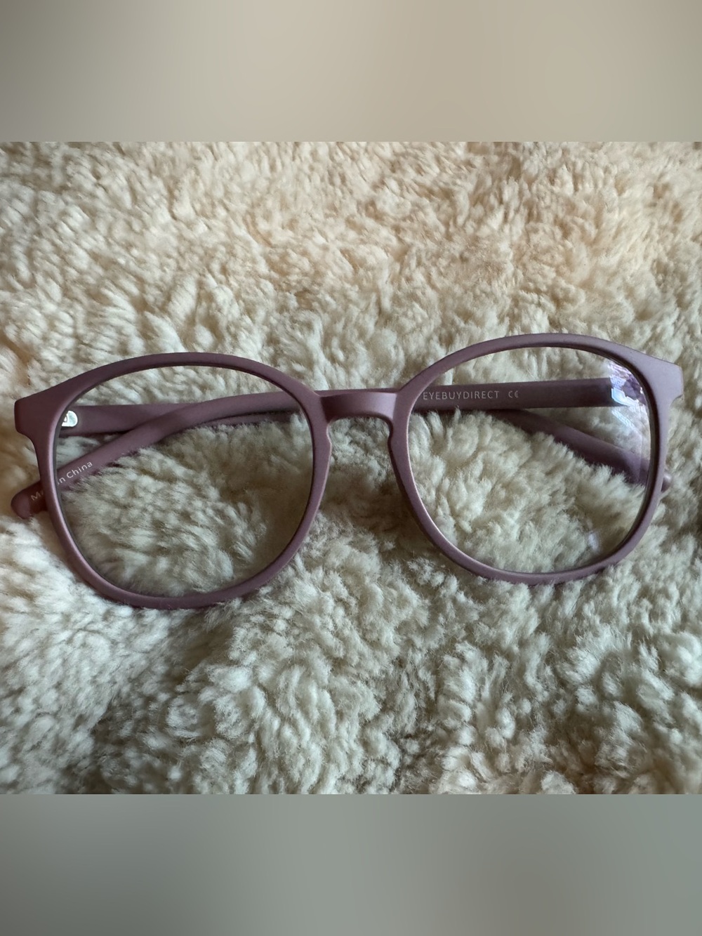 Women's Glasses in Mauve
